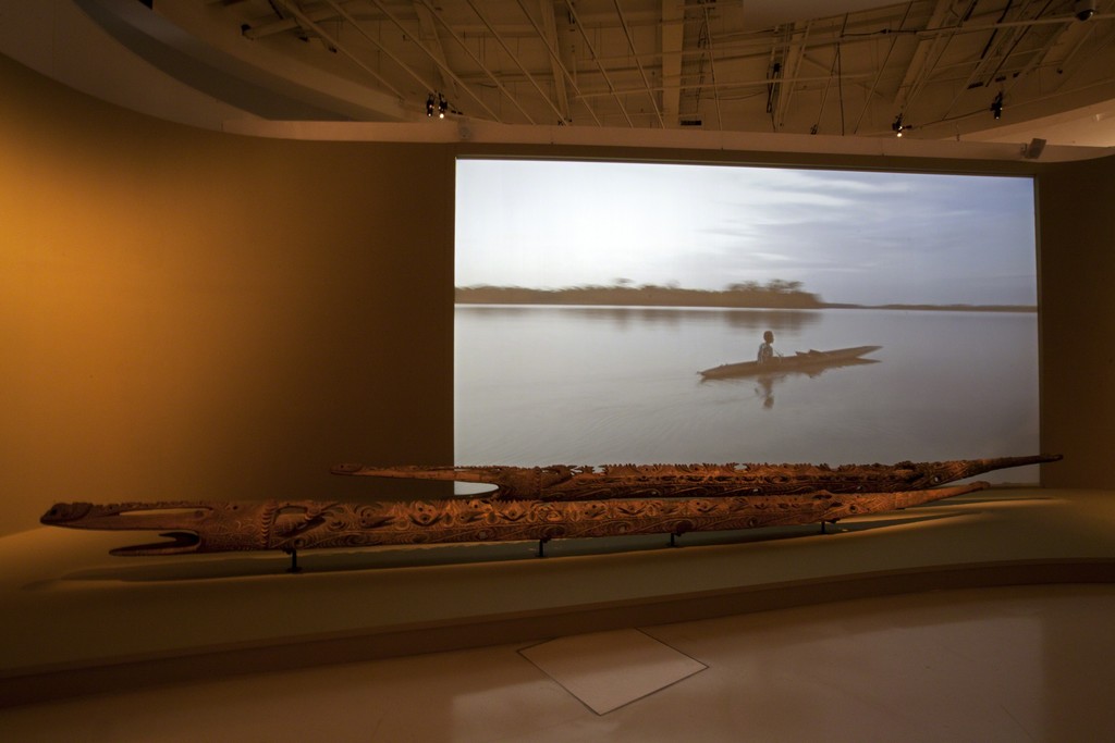 Installation view of "Sepik: Art Along the River" at Musée du quai branly, 27 October 2015 - 31 January 2016 Installation view of "Sepik: Art Along the River" at Musée du quai branly, 27 October 2015 - 31 January 2016