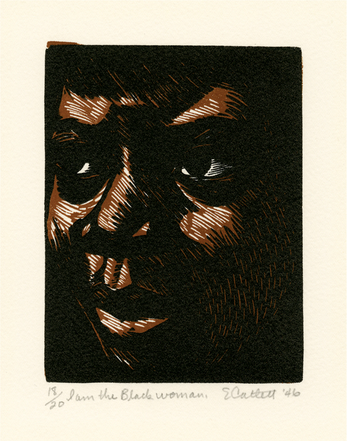 Elizabeth Catlett | 'I am the Black Woman' (1946-47) | Artsy