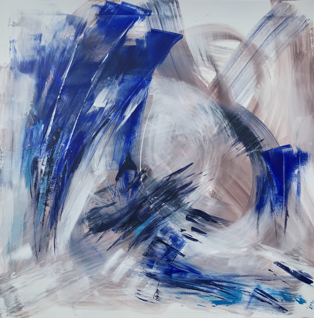 Michelle Hold, ‘Birthing the NEW’, 2020, Painting, Acrylics, pigments on canvas, Maggio Art Consultancy