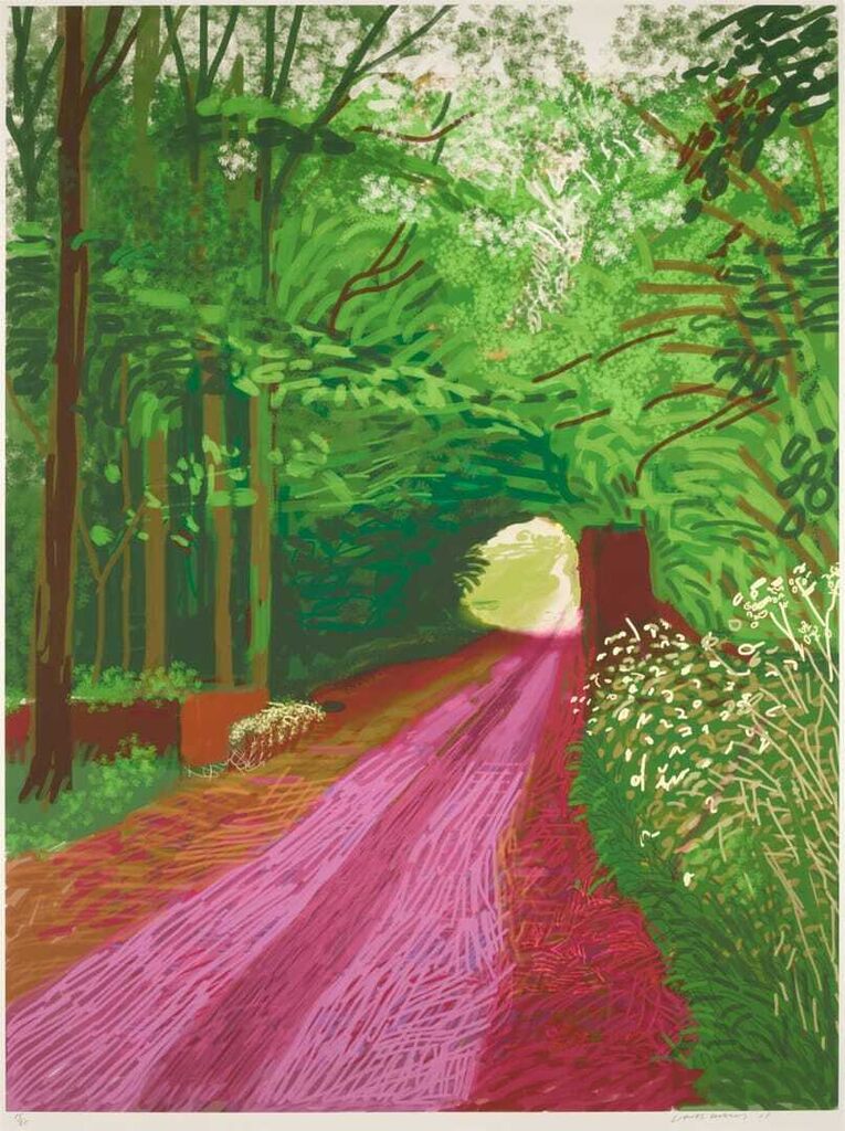 David Hockney - The Arrival of Spring in Woldgate, East Yorkshire in 2011 (twenty eleven) - 31 May, No. 1