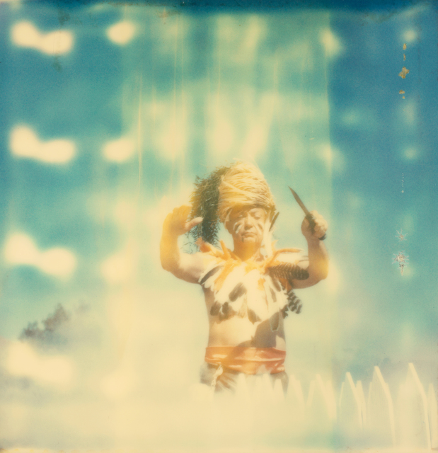 Stefanie Schneider, ‘The Shaman (The Girl behind the White Picket Fence)’, 2015, Photography, Digital C-Print based on a Polaroid, not mounted, Instantdreams