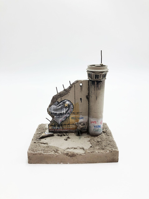 Banksy, ‘Walled Off Hotel - Wall Sculpture (Heart)’, 2018, Ephemera or Merchandise, Miniature concrete souvenir sculpture, hand painted by local artists, Lougher Contemporary