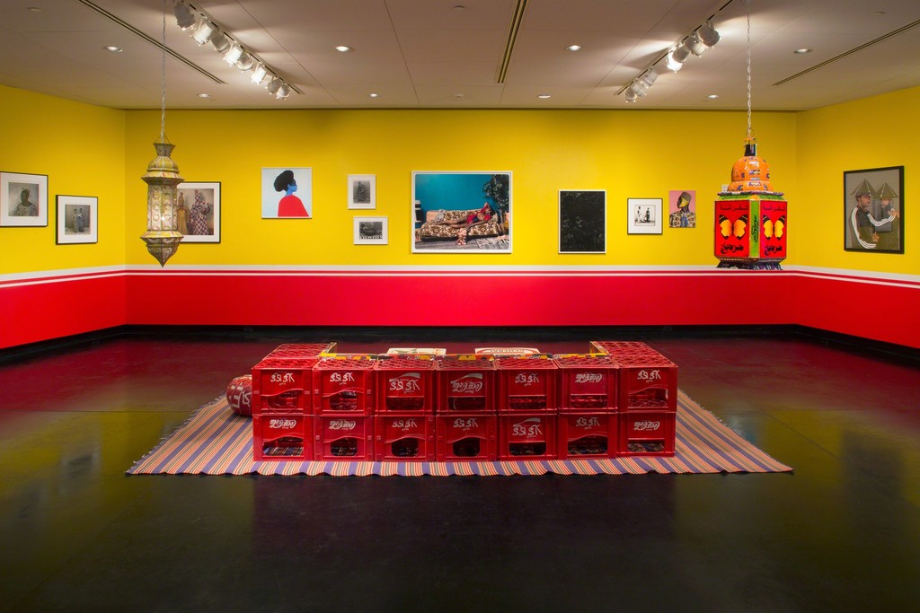 Installation View, "Africa Pop Studio", Tang Teaching Museum, 2017 Installation View, "Africa Pop Studio", Tang Teaching Museum, 2017