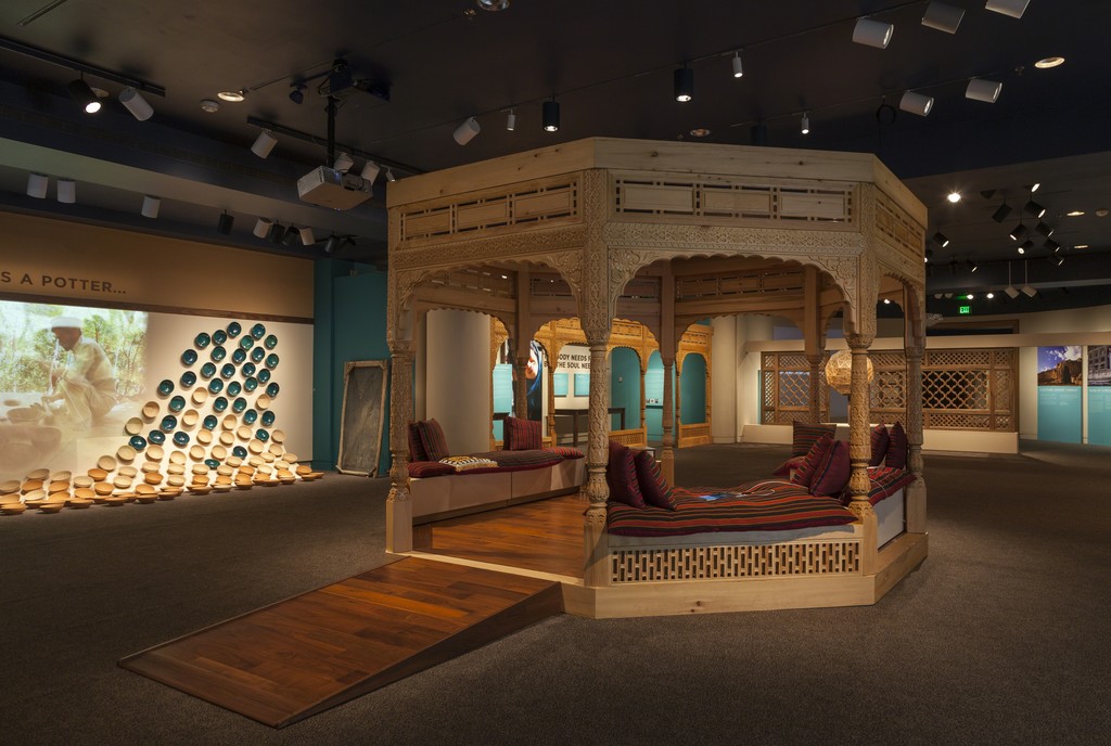 Gallery View, "Turquoise Mountain: Artists Transforming Afghanistan", Arthur M. Sackler Gallery, Smithsonian Institution Gallery View, "Turquoise Mountain: Artists Transforming Afghanistan", Arthur M. Sackler Gallery, Smithsonian Institution