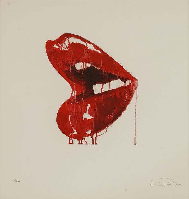 Sara Pope, ‘Lips 1’, 2010, Print, Giclée print in colours, Sworders