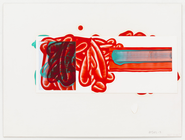 David Reed, ‘Color Study #40’, 2014, Drawing, Collage or other Work on Paper, Acrylic and alkyd on illustration board, Galerie Thomas Schulte