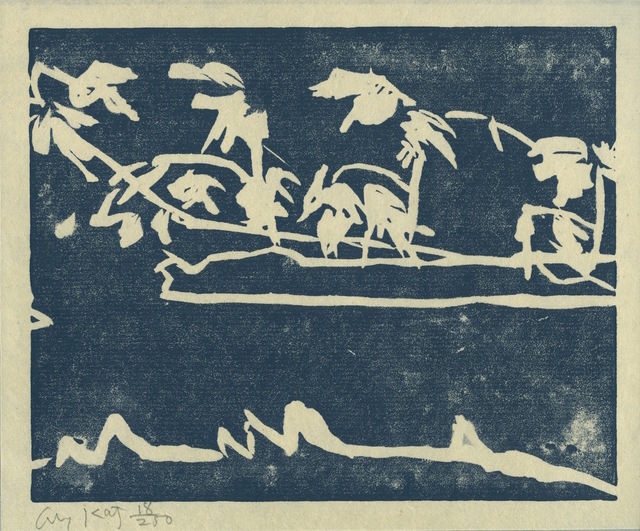 Alex Katz, ‘Coleman's Pond’, 1989, Galerie Klüser