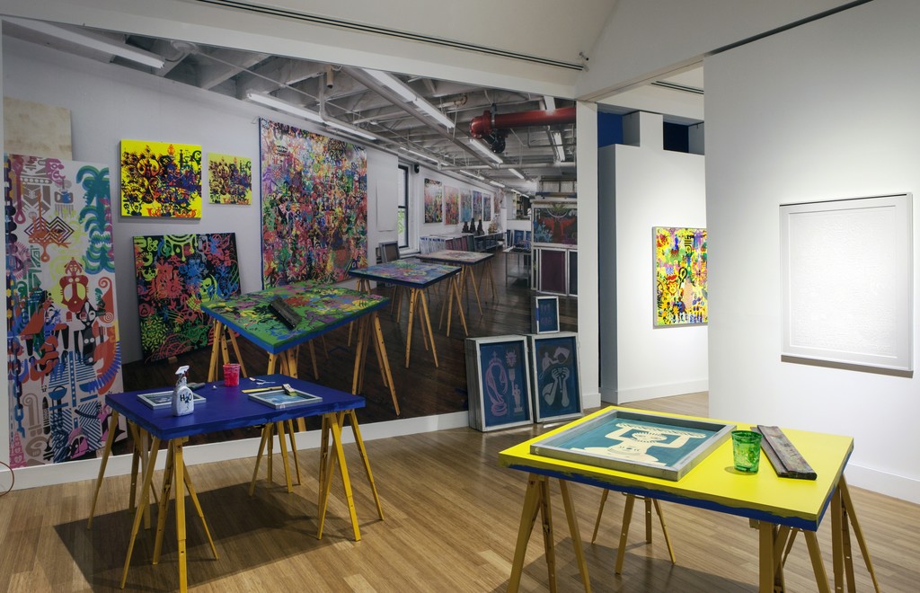 Ryan McGinness: Studio Visit, Installation View at Virginia MOCA. Art © 2014 Ryan McGinness / Artists Rights Society Ryan McGinness: Studio Visit, Installation View at Virginia MOCA. Art © 2014 Ryan McGinness / Artists Rights Society