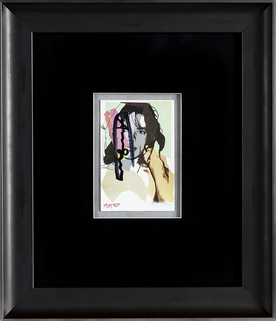 Andy Warhol, ‘Mick Jagger FS.II.140 Gallery Invitation Announcement’, 1975, Print, Lithograph, Modern Artifact