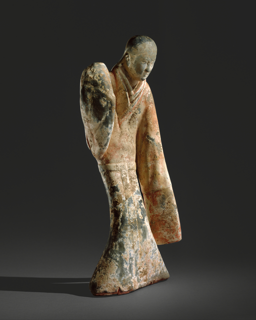 Unknown Chinese, ‘Female Dancer (西漢 彩繪陶舞俑)’, 2nd century B.C., The Metropolitan Museum of Art
