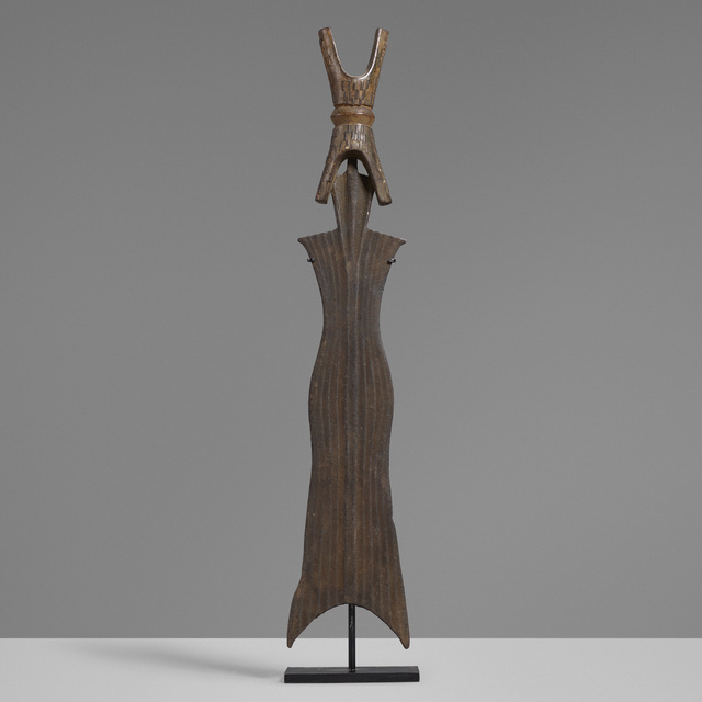 ‘Prestige staff’, Design/Decorative Art, Wrought iron, carved wood, Rago/Wright