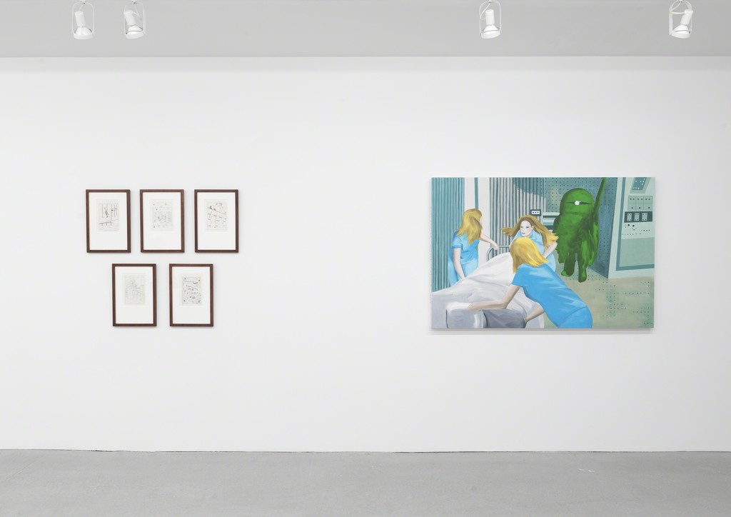 Installation view, Samaritans. Curated by Dan Nadel, Eva Presenhuber, New York, 2019
Courtesy the artists and Galerie Eva Presenhuber, Zurich / New York
Photo: Matt Grubb
Installation view, Samaritans. Curated by Dan Nadel, Eva Presenhuber, New York, 2019
Courtesy the artists and Galerie Eva Presenhuber, Zurich / New York
Photo: Matt Grubb