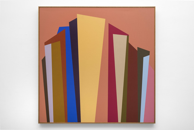 Karl Benjamin, ‘#5’, 1987, Painting, Oil on canvas, Louis Stern Fine Arts