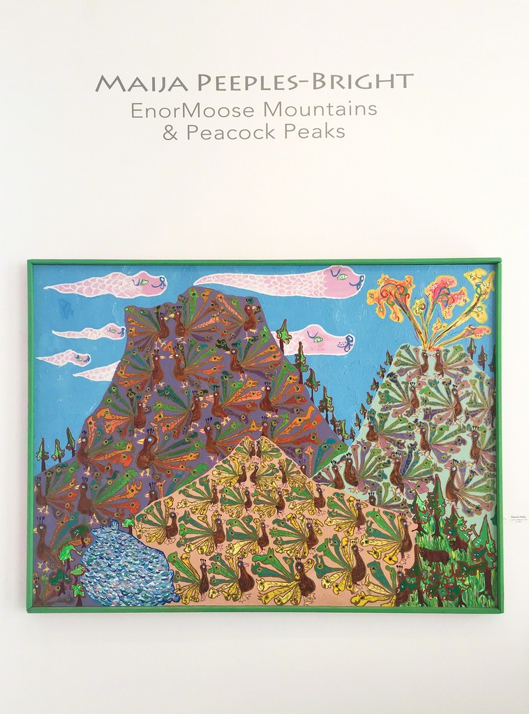Maija Peeples-Bright's Peacock Peaks, 1970 Maija Peeples-Bright's Peacock Peaks, 1970