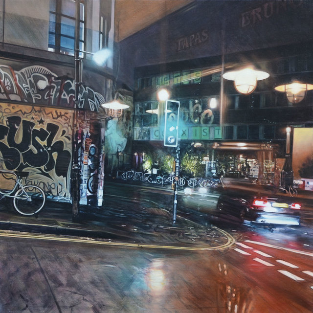 Philip Munoz, ‘Co-Exist’, 2018, Painting, Oil on linen, Albemarle Gallery