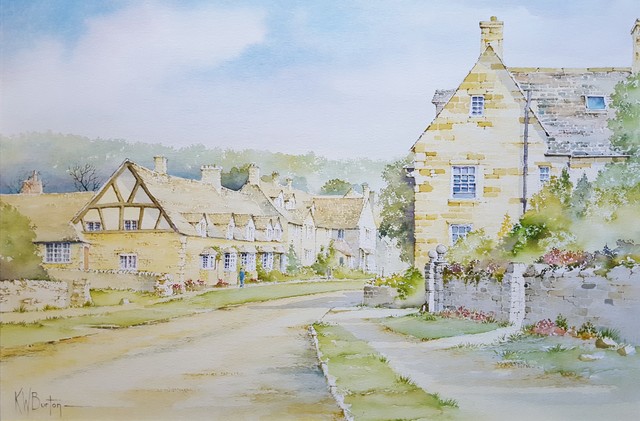 Ken Burton, ‘Broadway, Worcestershire’, 1988, Graves International Art
