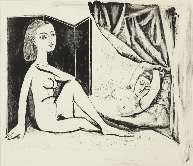 Pablo Picasso, ‘Les Deux Femmes nues, State 8a, 5th January 1946’, 1946, Cristea Roberts Gallery