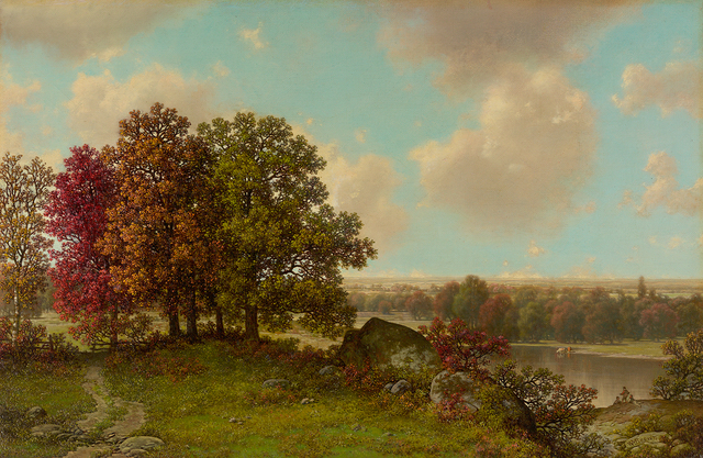 William Mason Brown, ‘Autumn Landscape’, Painting, Oil on canvas, Questroyal Fine Art