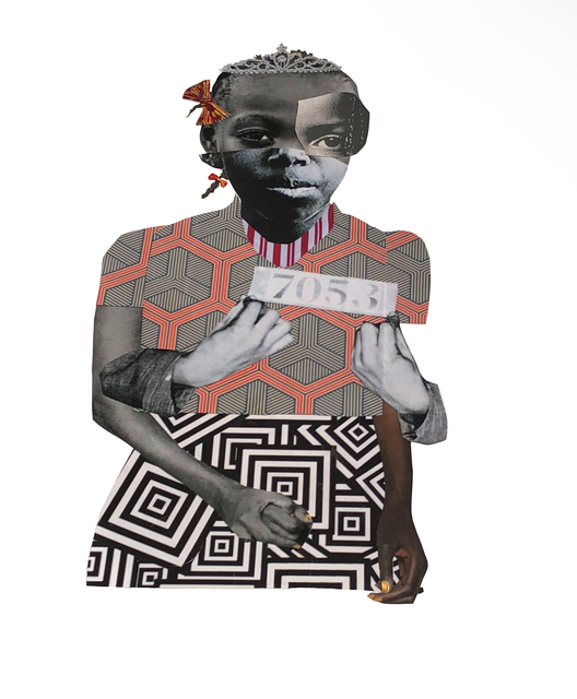 Deborah Roberts, ‘Breaking ranks’, 2018, Luis De Jesus Los Angeles