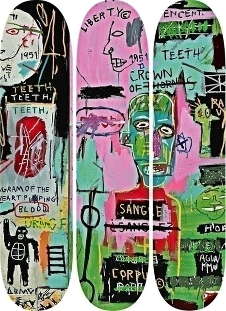 Jean-Michel Basquiat, ‘Italian Skate Decks’, 2014, Alpha 137 Gallery Gallery Auction