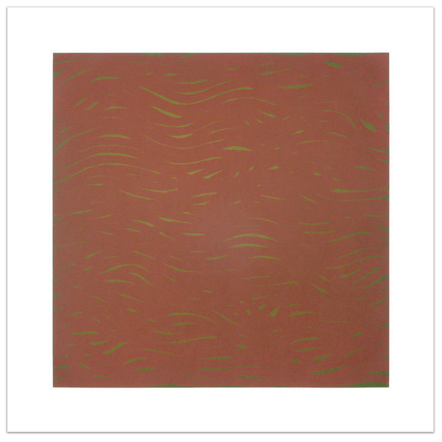 Sol LeWitt, ‘Horizontal Bands (More or Less) Green/Red’, 2002, Krakow Witkin Gallery