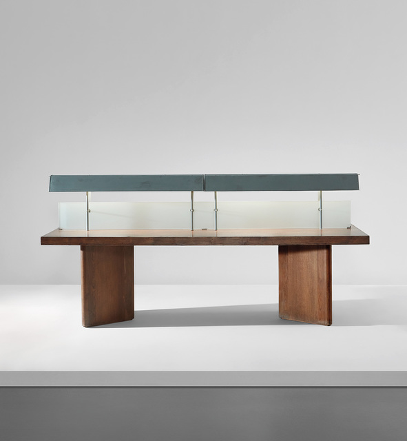 Pierre Jeanneret, ‘Illuminated reading table, model no. PJ-TAT-10-B, designed for the Assembly and the University Library, Chandigarh’, 1963-1966, Phillips