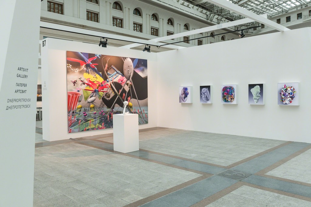 Works by Stepan Ryabchenko at COSMOSCOW 2015 Works by Stepan Ryabchenko at COSMOSCOW 2015