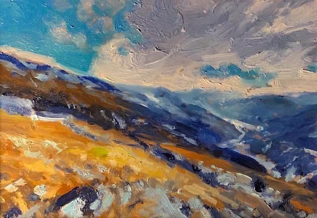 Richard Rosenblatt, ‘The Wild Mountain’, 2020, Painting, Oil, The Galleries at Salmagundi
