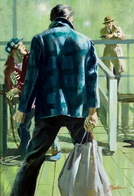 Joseph Bowler, ‘On the Docks’, 20th Century, The Illustrated Gallery