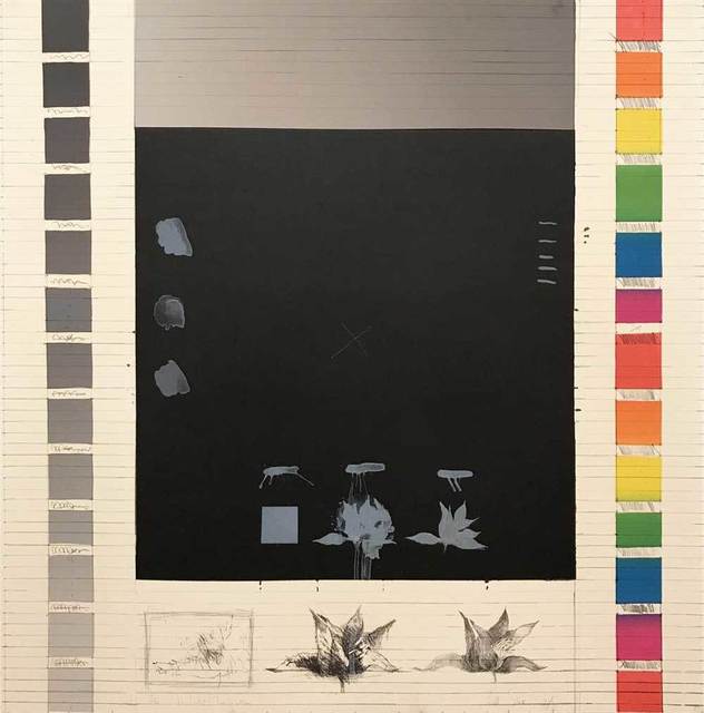 Pat Steir, ‘Wish No. 3 Transformation’, 1974, Print, Color lithograph on ivory colored vellum, Galerie Kellermann