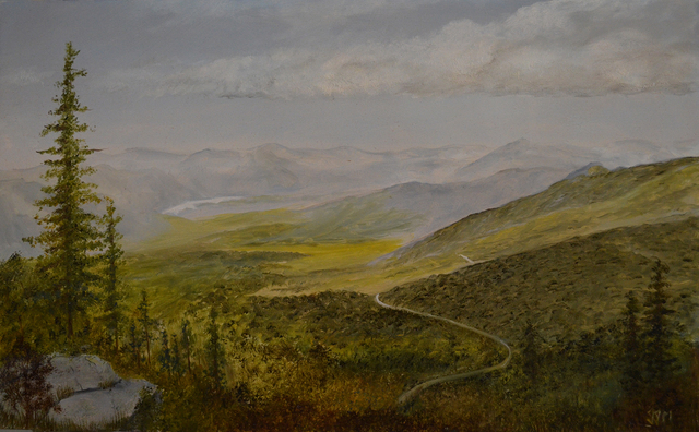 Julie J. McGowan, ‘View from Whiteface’, 2019, The Galleries at Salmagundi