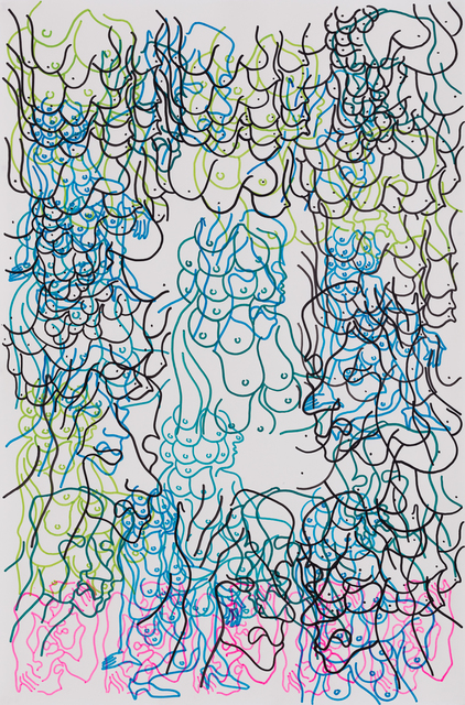 Carlos Amorales, ‘Orgía de Narcisos 13’, 2019, Galeria Solo / Eva Albarran & Christian Bourdais