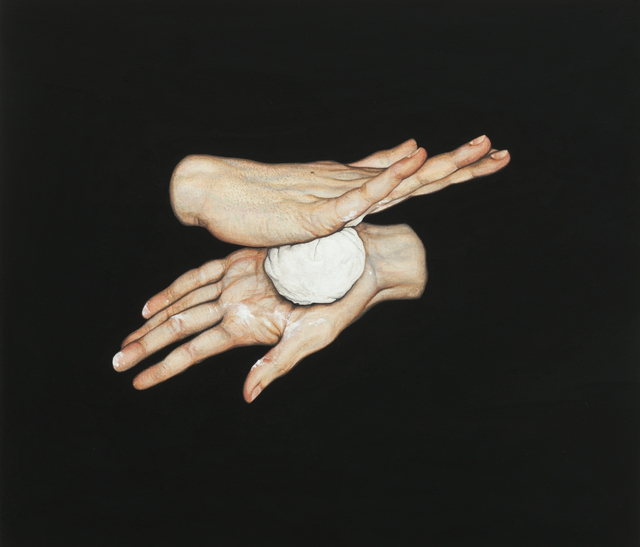 Lee Jinju, ‘정오에’, 2020, Painting, Korean paint, handmade JB black on linen, Arario Gallery