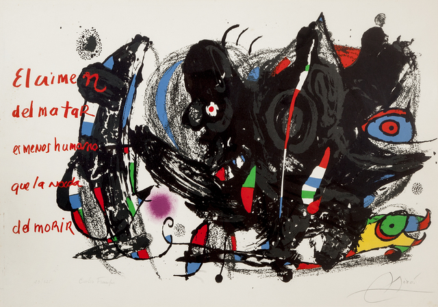 Joan Miró, ‘Poemas para Mirar’, 1976, Kogan Amaro