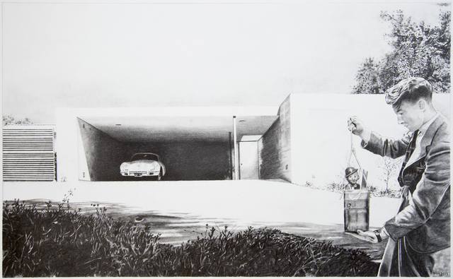 Martin Mull, ‘Inheritance’, 2014, Drawing, Collage or other Work on Paper, Graphite on Paper, Iris Project