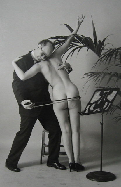 Alfred Gescheidt, ‘Man Playing his Favorite Instrument’, 1958, Photography, Gelatin silver print, PDNB Gallery