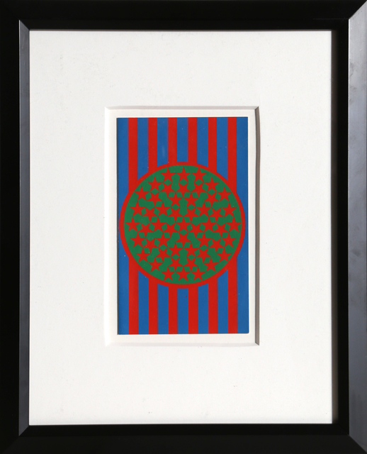 Robert Indiana, ‘New Glory Banner’, 1968, Print, Silkscreen on Card Stock, RoGallery