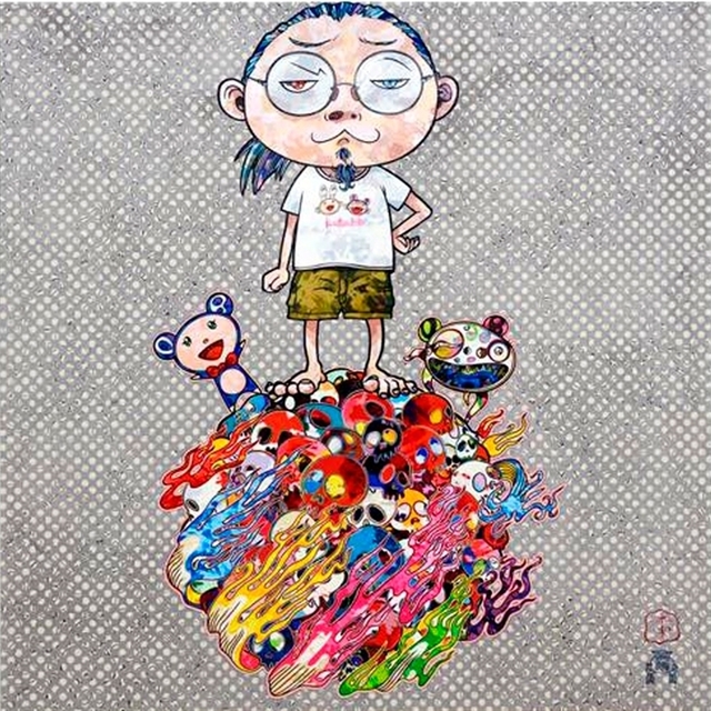 Takashi Murakami, ‘Me and the mr. DOBs’, 2013, Print, Offset lithographs in colors on wove paper, Artwolfsen