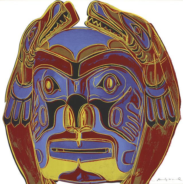 Andy Warhol, ‘Northwest Coast Mask’, 1986, Print, Serigraph, ArtWise