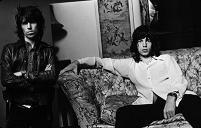 Norman Seeff, ‘Sessions Spread; Keith Richards & Mick Jagger, Los Angeles’, 1972, Photography, Archival Pigment Print, Staley-Wise Gallery