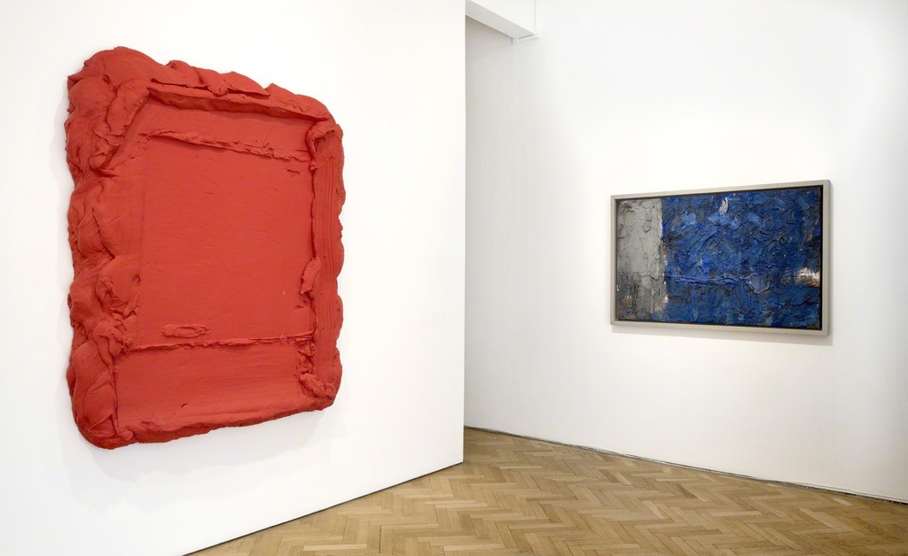 Bram Bogart, Rode Rouge, 2008 and L'Enfant Bleu , 1959 Bram Bogart, Rode Rouge, 2008 and L'Enfant Bleu , 1959