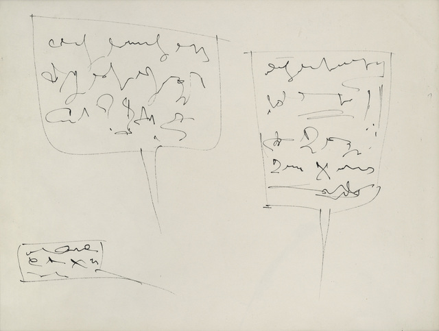 Gil J. Wolman, ‘La bande à Canson’, 1962, Galerie Natalie Seroussi