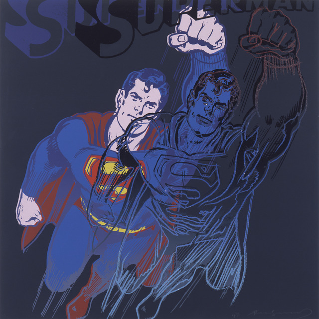 Andy Warhol, ‘Superman from "Myths" portfolio’, 1981, Ronald Feldman Gallery