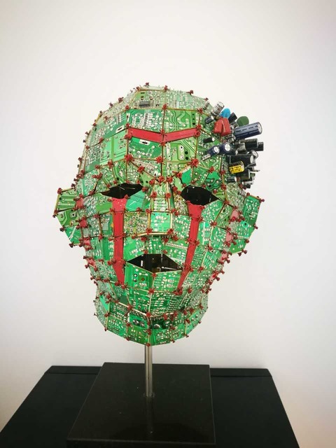 Liu Bolin, ‘Totem Portrait of Modern People’, 2017, Danysz Gallery