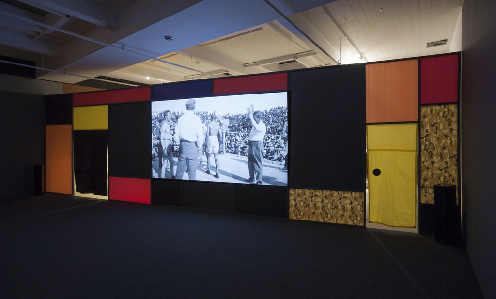 Pope.L, Desert, Installation view, Steve Turner, October 2015
Courtesy of the artist and Steve Turner, Los Angeles. (© Pope.L)
Photo credit: Don Lewis Pope.L, Desert, Installation view, Steve Turner, October 2015
Courtesy of the artist and Steve Turner, Los Angeles. (© Pope.L)
Photo credit: Don Lewis