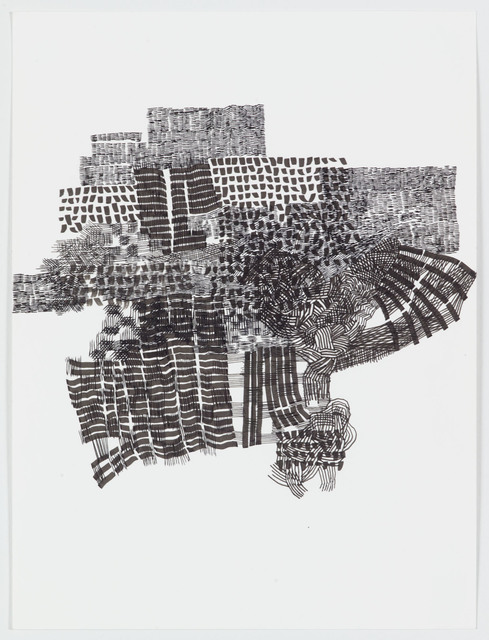 Alyse Rosner, ‘Transfer’, 2018, Drawing, Collage or other Work on Paper, Pen and ink on paper, Rick Wester Fine Art