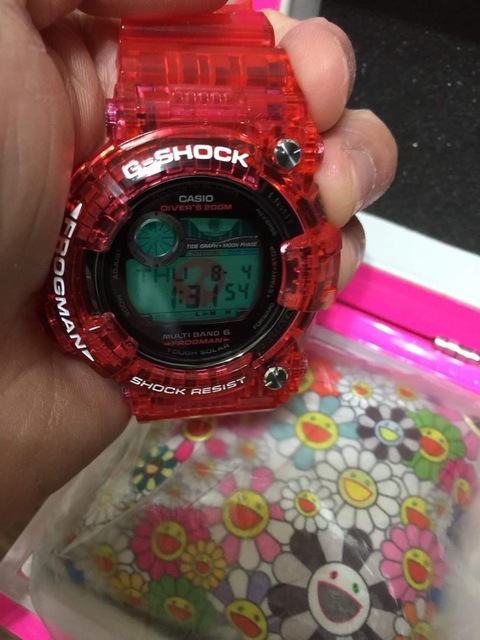 g shock frogman murakami