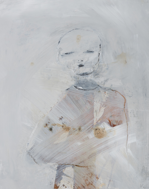 Marianne Kolb, ‘The White Paintings No. 7’, 2018, Painting, Mixed media on panel, Seager Gray Gallery