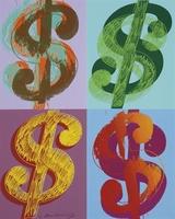 Andy Warhol - $ (Quadrant) (F. & S. 283)