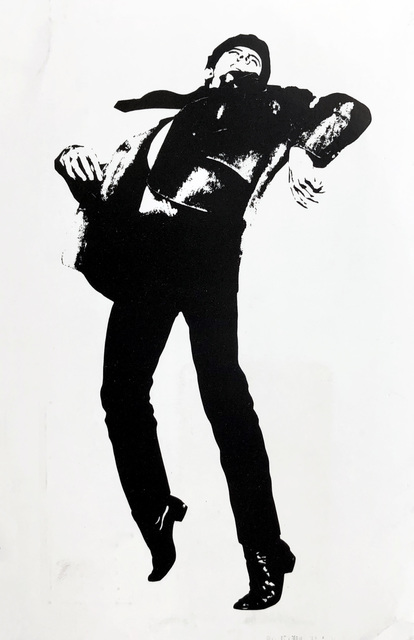 Robert Longo, ‘Robert Longo Men In The Cities announcement card (Gagosian 1981)’, 1981, Lot 180